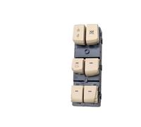 Power Window Control Button For Hyundai For Elantra For Lang Move 2012 2013 2014 2015 2016 93570-4V000 93570-3X000 Car Electric Master Power Window Switch(Beige AutoDown)