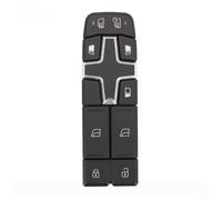 Power Window For Master Switch For Volvo FH4/FM4 Truck 2012-Present | Plug-and-Play Installation,Multi-Function Window Lift And Door Lock,Part Number 22154237, Black