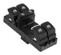Power Window Left Door Master Power Window Switch Button Compatible with Touran Sharan 2011-2016 Compatible with Touareg Compatible with Seat Compatible with Alhambra 2011-2016 7P6959857 window switch