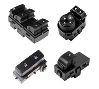 Power Window Lifter Button For GMC For Sierra 1500 2500HD 3500HD | Door Lock Mirror Control Switch Window Master Switch(4PCS)