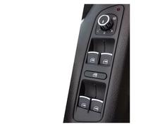 Power Window Master For VW For Golf 5 6 For GTI MK5 MK6 For Jetta For Tiguan For Passat B6 CC 5ND959857 Power Window Master Switch Control Button Switch Window Switch(Chrome)