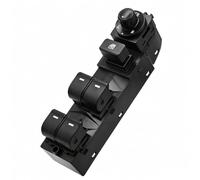 Power Window Master Switch Front Left Compatible with Mazda 6 2014-2015 | OE# GKL2-66-350, Mirror Adjustment Knob, 12V DC System, ABS Plastic Housing, 7.28 x 1.81 in
