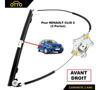 Front Right Window Regulator for RENAULT CLIO II 3 DOORS
