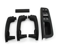 Power Window Regulator For VW For Bora For Golf 4 For MK4 For Jetta For Passat Interior Door Handle R-Gray 8PCS RHD Car Window Switch Panel Trim Inside Pull Replacement(R-black 8pcs)