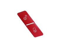 Power Window Switch 2049058402 Replacement for Mercedes For Benz C A B GLK E GLE Class C204 GLK204 W212 W207 W166 W176 W246 Door Lock Unlock Switch Buttons(Black (Right))(Red (Left))
