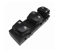 Power Window Switch Button For Nissan For Tiida Power Intelligent Window Closer Switch Auto Master Lifter Accessories 25401-3SH0A 25411-3TA1A(Front Left)