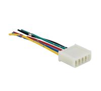 Power Window Switch Button Universal Auto Car Power Window Switch Lifting 5 Pin DC 12V 20A Blue Red Light Color And Harness Window Lifter Switch(Harness Only)