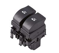 Power Window Switch, Car Electric Window Control Switch Right Drive Side Double Power Window Switch Button for Clio II B0, B1, B2, CB0, CB1, CB2, SB0, SB1, SB2 clio