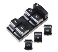 Power Window Switch Compatible with A3 8P 2004-2011 Car Electric Power Window Switch 4F0959851H 4F0959855B(A set)
