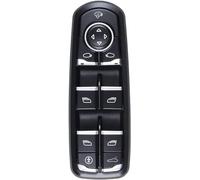 Power Window Switch Electric Window For Master Control Switch Driver For Porsche For Panamera For Cayenne For Macan 2011-2017 7PP959855C 7PP959858RDML 7PP959858MDML Window Switch Button Cover(B)