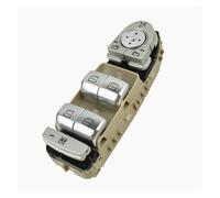 Power Window Switch For Benz C300 C63 C350e C-Class W205 W253 W222 2015-2020 Front Door Window Switch 2229056800/A 222 905 68 00 Double Windows Switchs(Beige)