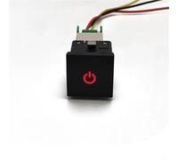 Power Window Switch For VW For Golf 6 For Jetta 5 MK5 For Scirocco Accessories 1 Piece Car Red LED DRL Light Packing Radar Power On Off Camera Mirror Switch Button(Power On Off)