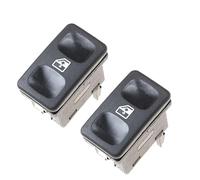 Power Window Switch For VW For Wagen For Golf For Jetta For MK2 For Polo 1985-1992 191959855 Auto Parts Black Electric Window Single Switch Button Lifter(2pcs)