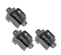 Power Window Switch Replacement for Hyundai Accent H-J-K-DUPKV2O5-2 2007 | Replacement for Hyundai; OE reference H-J-K-DUPKV2O5-2; Power window control switch; OE reference 93580-1E000.