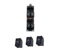 Power Window Switch Replacement for SEAT H-J-K-U6XQHRFC-3 Leon Toledo | Replacement for SEAT; OE reference H-J-K-U6XQHRFC-3; Power window control switch; 9-pin connector; OE reference 1J4959857.