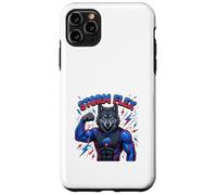 Power Wolf Storm Energy Cartoon Character Case for iPhone 11 Pro Max