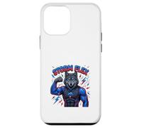 Power Wolf Storm Energy Cartoon Character Case for iPhone 12 mini