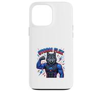 Power Wolf Storm Energy Cartoon Character Case for iPhone 13 Pro Max