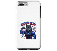 Power Wolf Storm Energy Cartoon Character Case for iPhone 7 Plus/8 Plus