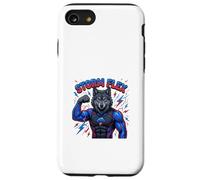 Power Wolf Storm Energy Cartoon Character Case for iPhone SE (2020) / 7/8