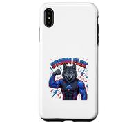 Power Wolf Storm Energy Cartoon Character Case for iPhone XS Max