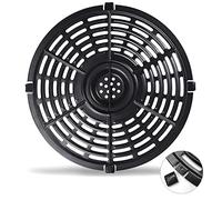 Power XL 5QT Air Fryer Grill Pan - 8.7'' Round Non-Stick Replacement Tray Rack Parts Accessories Crisper Plate Grill Plate for Ultrean Gourmia Air Fryer, Dishwasher Safe