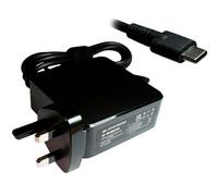 Power4Laptops AC Adapter Laptop Charger Power Supply (UK Plug) Compatible With Asus ZenBook Flip UP5401