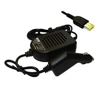 Power4Laptops DC Adapter Laptop Car Charger Compatible With Lenovo M50-70