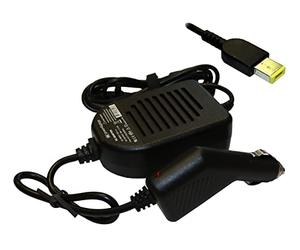 Power4Laptops DC Adapter Laptop Car Charger Compatible With Lenovo M50-70