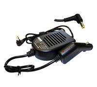 Power4Laptops DC Adapter Laptop Car Charger Compatible With Toshiba Satellite C645-SP4140L