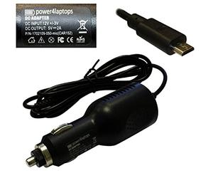 Power4Laptops DC Adapter Tablet Car Charger Compatible With Asus Fonepad FE375CG