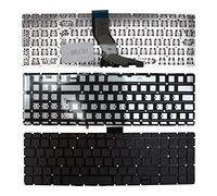 Power4Laptops French Layout Backlit Black Replacement Laptop Keyboard Compatible With HP Pavilion 15-ab245ng