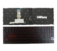 Power4Laptops French Layout Backlit Black Replacement Laptop Keyboard Compatible With Lenovo Legion Y520-15IKBM