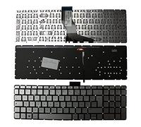 Power4Laptops French Layout Backlit Silver Replacement Laptop Keyboard Compatible With HP Pavilion 15-ab235nf