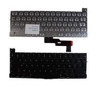 Power4Laptops French Layout Backlit Version (Without Backlit Board) Black Replacement Laptop Keyboard Compatible With Apple MacBook Pro 13 Inch 2020 (2 TB 3)
