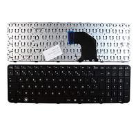 Power4Laptops French Layout Black Frame Black Replacement Laptop Keyboard Compatible With HP Pavilion G6-2233CA