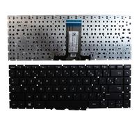 Power4Laptops French Layout Black Replacement Laptop Keyboard Compatible With HP Home 14-bs728TU