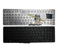Power4Laptops French Layout Black Replacement Laptop Keyboard Compatible With HP Pavilion 15-p220TX