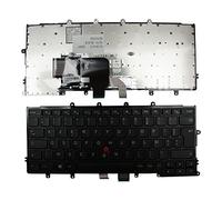 Power4Laptops French Layout Black Replacement Laptop Keyboard Compatible With Lenovo SG-85900-B2A