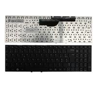Power4Laptops French Layout Black Replacement Laptop Keyboard Compatible With Samsung NP300V5A-S0GIN