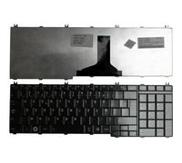 Power4Laptops French Layout Glossy Black Replacement Laptop Keyboard Compatible With Toshiba Satellite L670-BT2N22
