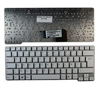 Power4Laptops French Layout White Replacement Laptop Keyboard Compatible With Sony Vaio VPC-CW21FDL