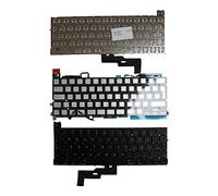 Power4Laptops German Layout Backlit Black Replacement Laptop Keyboard Compatible With Apple MacBook Pro 13 Inch 2020 (2 TB 3)