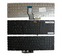 Power4Laptops German Layout Backlit Black Replacement Laptop Keyboard Compatible With HP Pavilion 15-cc725TX
