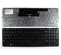 Power4Laptops German Layout Black Frame Black Replacement Laptop Keyboard Compatible With Samsung BA75-04304C