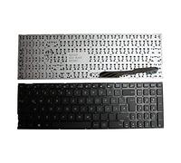 Power4Laptops German Layout Black Replacement Laptop Keyboard Compatible With Asus VivoBook Max X541UA