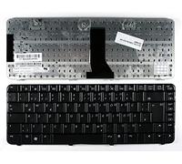 Power4Laptops German Layout Black Replacement Laptop Keyboard Compatible With Compaq Presario CQ50-105EZ
