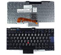 Power4Laptops German Layout Black Replacement Laptop Keyboard Compatible With Lenovo ThinkPad T400