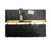 Power4Laptops German Layout Glossy Black Frame Backlit Black Replacement Laptop Keyboard Compatible With MSI Gaming GT60 2QD Dominator 4K Edition