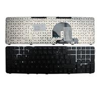 Power4Laptops German Layout Glossy Black Frame Black Replacement Laptop Keyboard Compatible With HP Pavilion DV7-4140EW